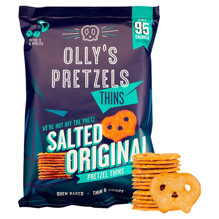 Olly's Pretzel Thins original salado 140G