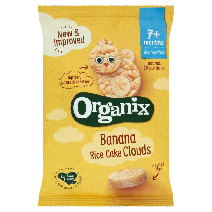 Organix Banana Rice Cake Clouds 40g