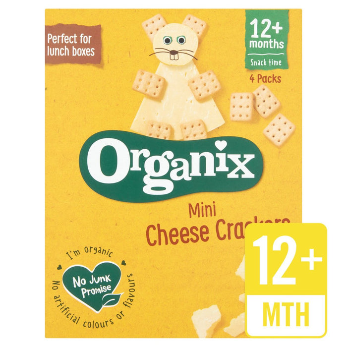 Organix Mini Bio -Käsecracker 12 Monate+ 80g