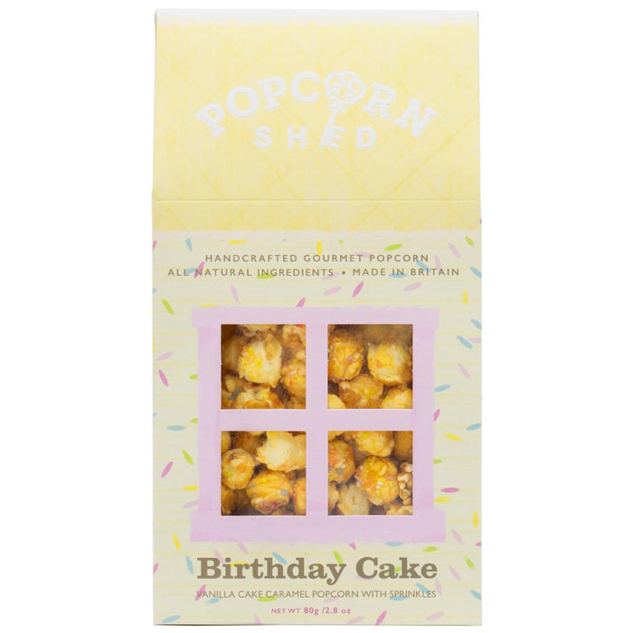 Popcorn Shed Birthday Cake Gourmet Popcorn 80g