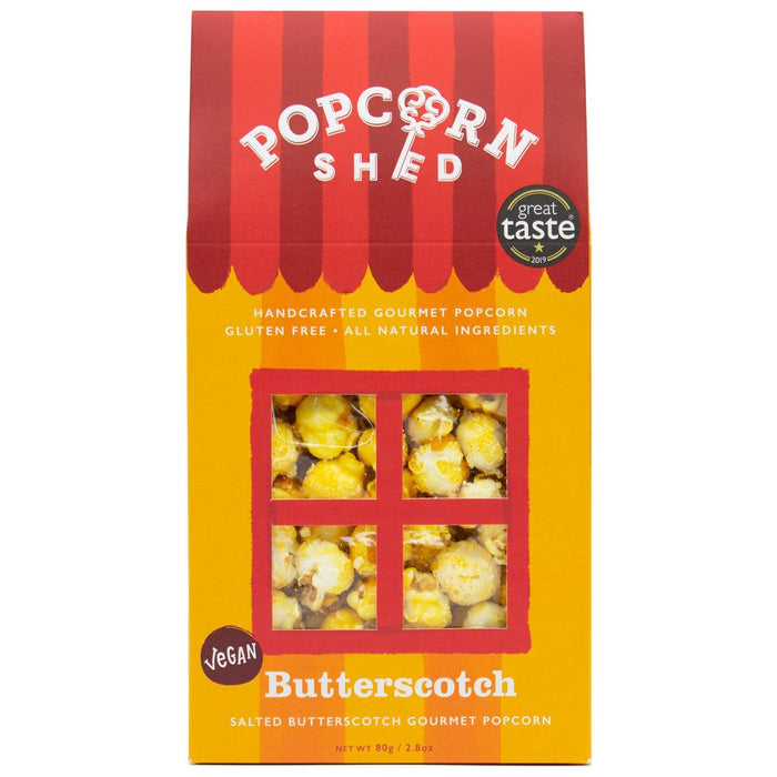 Popcorn Shed Butterscotch Gourmet Popcorn 80G