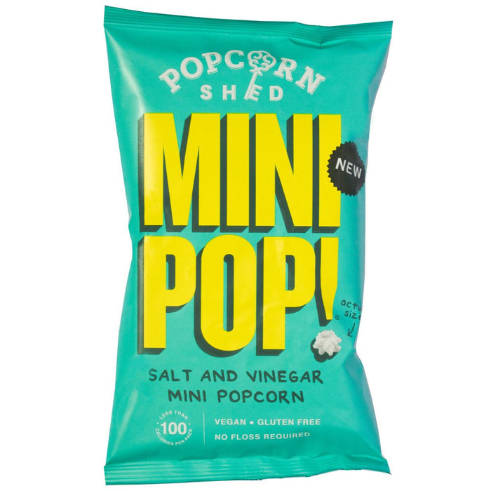 Popcorn Shed Mini Pop Salt & Vinegar 22G