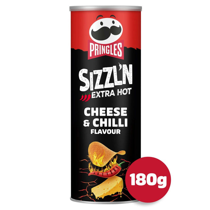 Pringles Sizzl'n Cheese & Chilli 180G