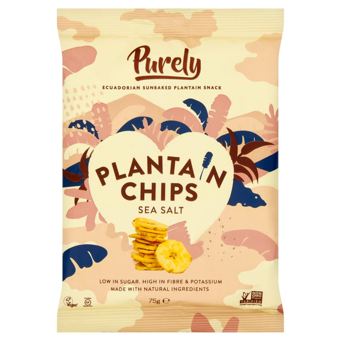 Purely Plantain Chips Naturally Salted 75g