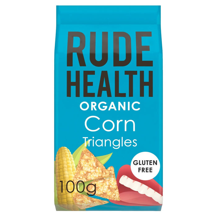 Rude Health Triángulos de maíz orgánicos de 100 g