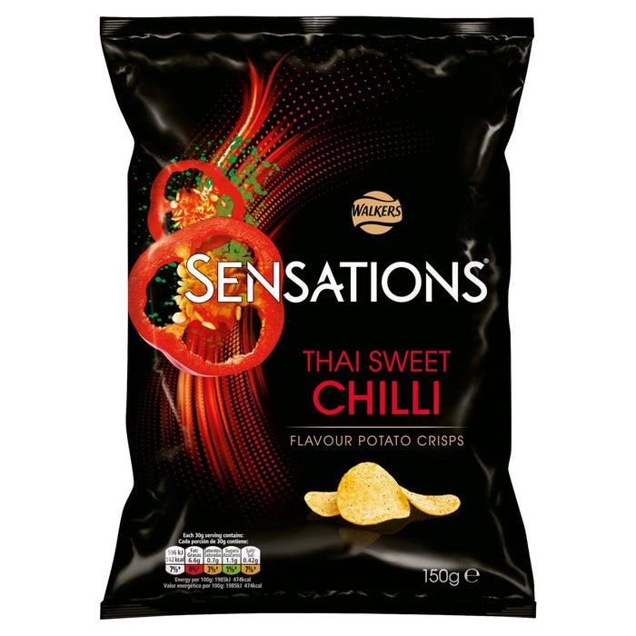 Sensaciones Thai Sweet Chilli Compartiendo patatas fritas 150G