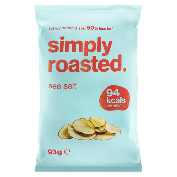 Simplemente sales marinas asadas patatas fritas 93g