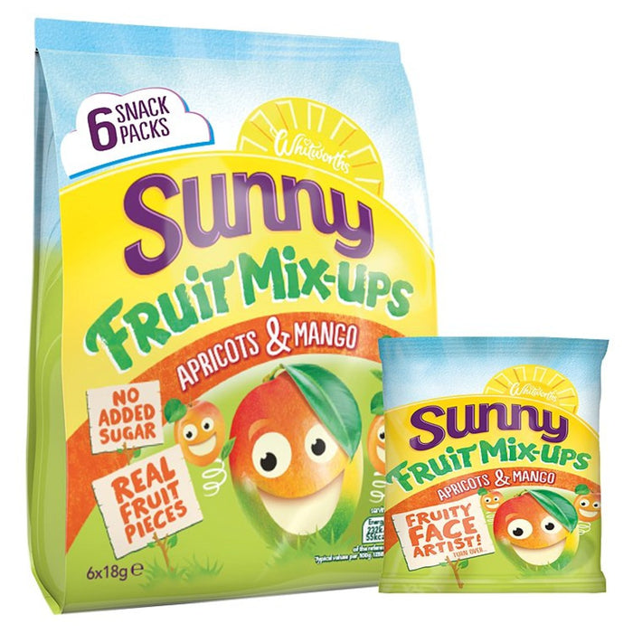 Sonniger Aprikose & Mango Kids Snack 6 x 18g