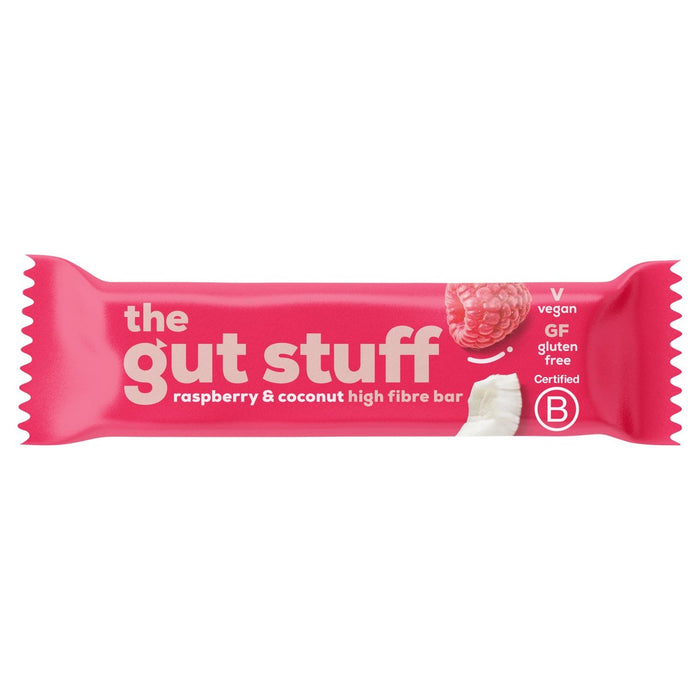 Das Darmfoto gute Fibrationen Raspberry & Coconut High Fiber Bar 35G