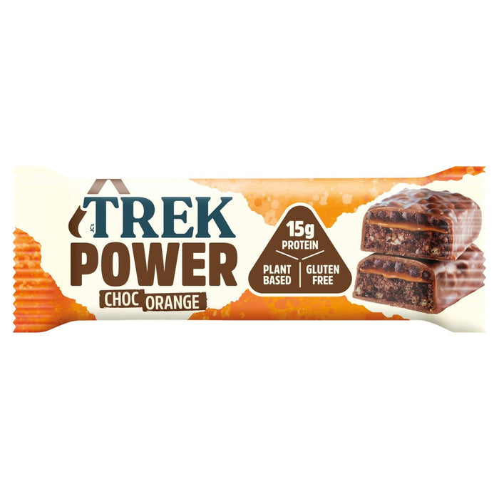 Trek Power Choc Orange Protein Bar 55G