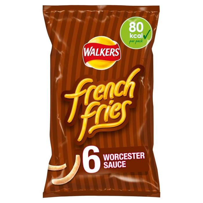 Walkers French Fries Worcester Salsa Salón 6 por paquete