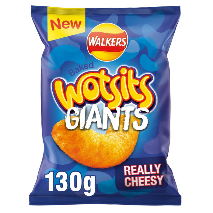 Walkers Wotsits Giants Crips au fromage 130G