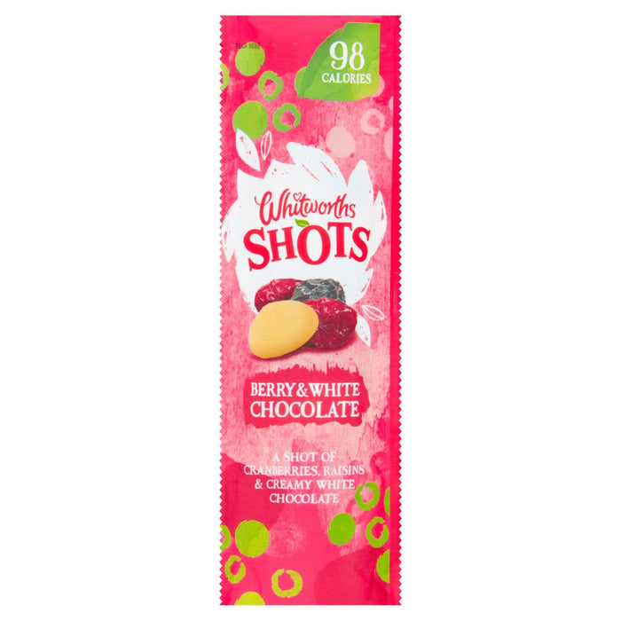 Whitworths Shots Single Berry & White Chocolate 25g