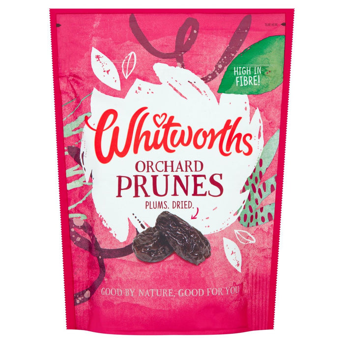 Whitworths a lapidé les pruneaux doux 210G