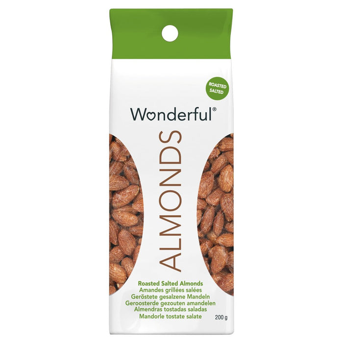 Merveilleuses amandes rôties et salées 200g