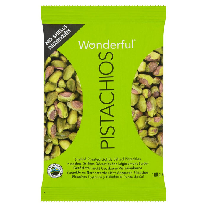 Wonderful Pistachios Kernels Roasted Lightly Salted 100g