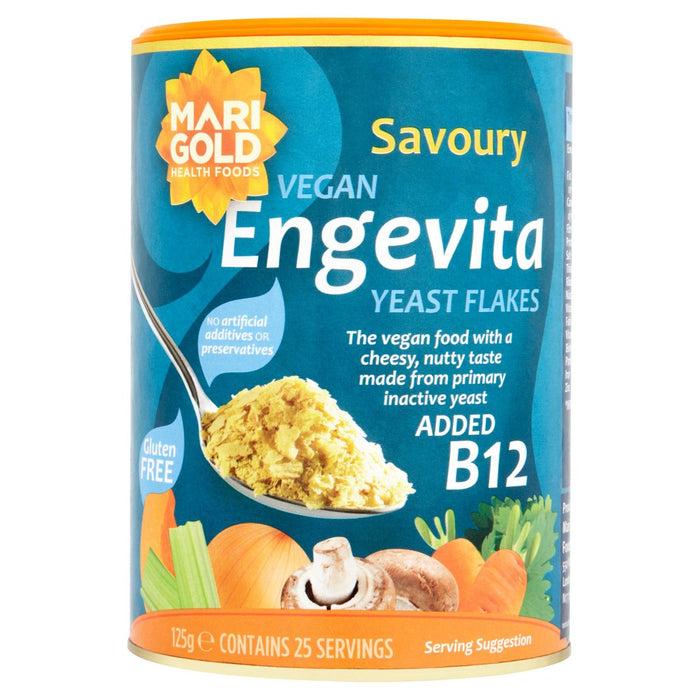 Marigold Engevita with Added B12 Nutritional Yeast Flakes 125g