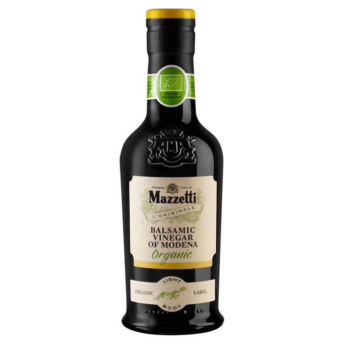 Mazzetti Vinagre balsámico orgánico 4 hoja de 250 ml