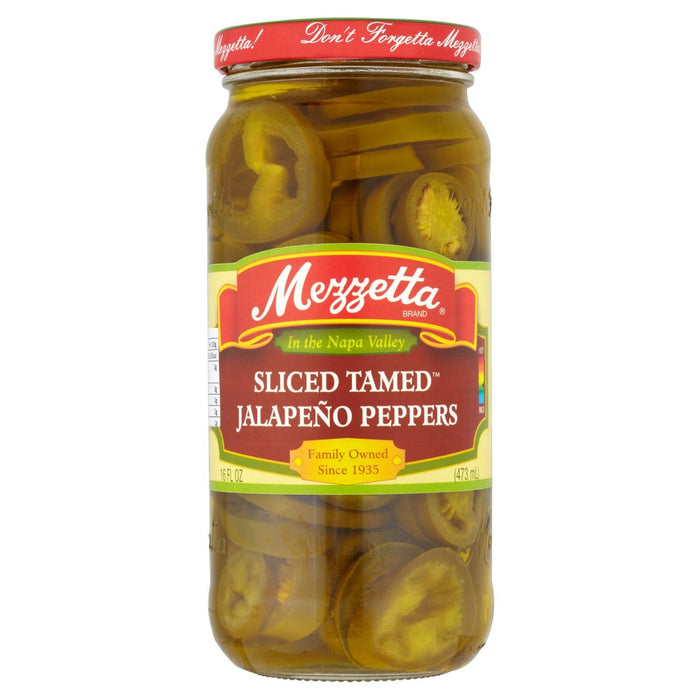 Mezzetta tranché des poivrons jalapeno 425g