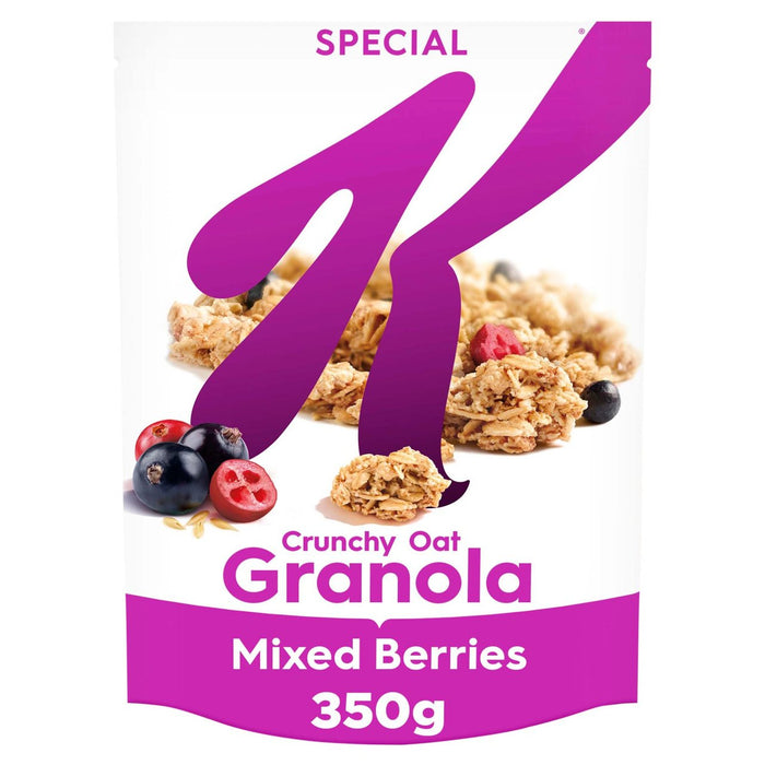 Kelloggs spezielle K gemischte Beeren Frühstücksgranola 350g