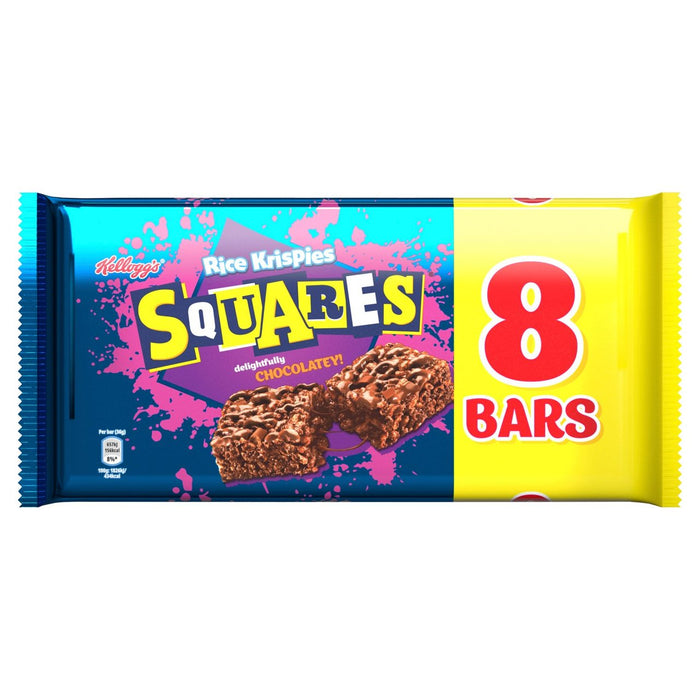 Kelloggs Quadrate total schokoladig 8 x 34g