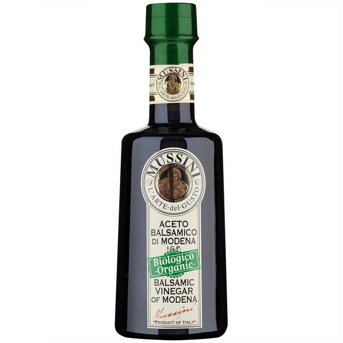 Mussini Organic IGP Vinaigre balsamique de Modène 1 Coin 250 ml