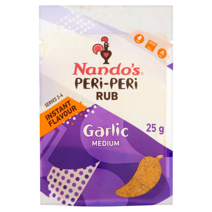 Nandos Knoblauch -Gewürz 25G reiben