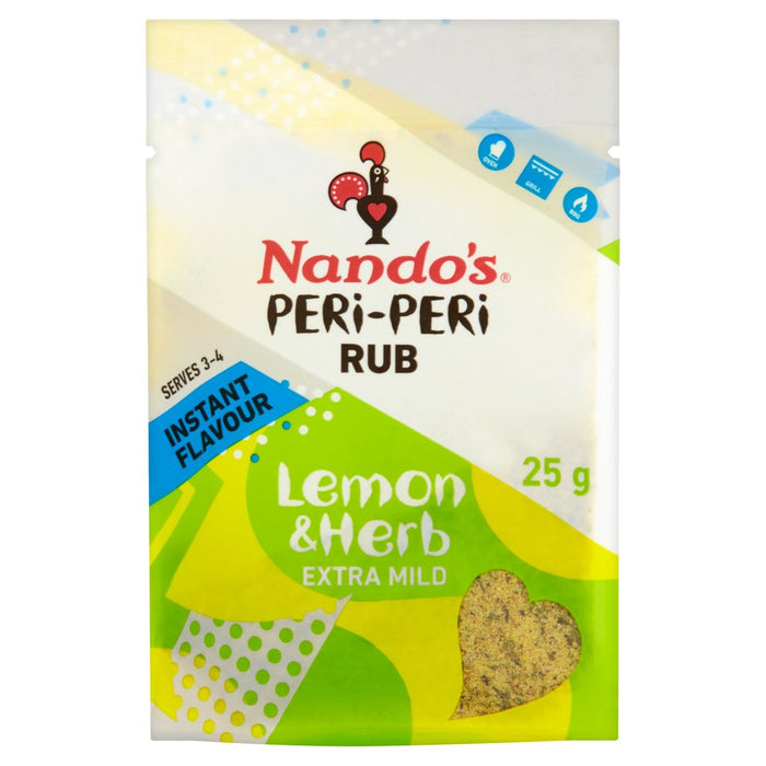 Nando's Lemon & Herb Seasoning Rub 25g