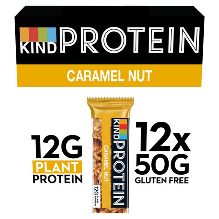 Kait Protéine de noix de caramel grillé 12 x 50g