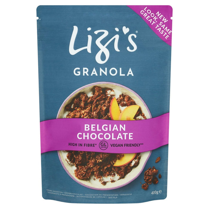 Lizi's belga de chocolate granola 400G