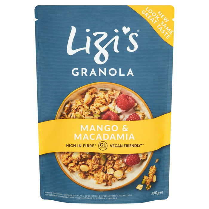 Lizi's Mango Macadamia Granola 400g