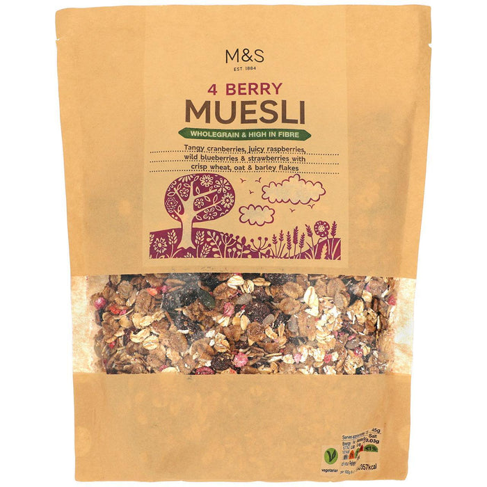 M & S 4 Berry Müsli 600G