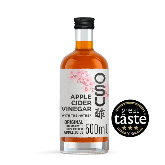 Vinaigre de cidre de pomme cru OSU avec le mélange de jus de pomme de pomme 500 ml