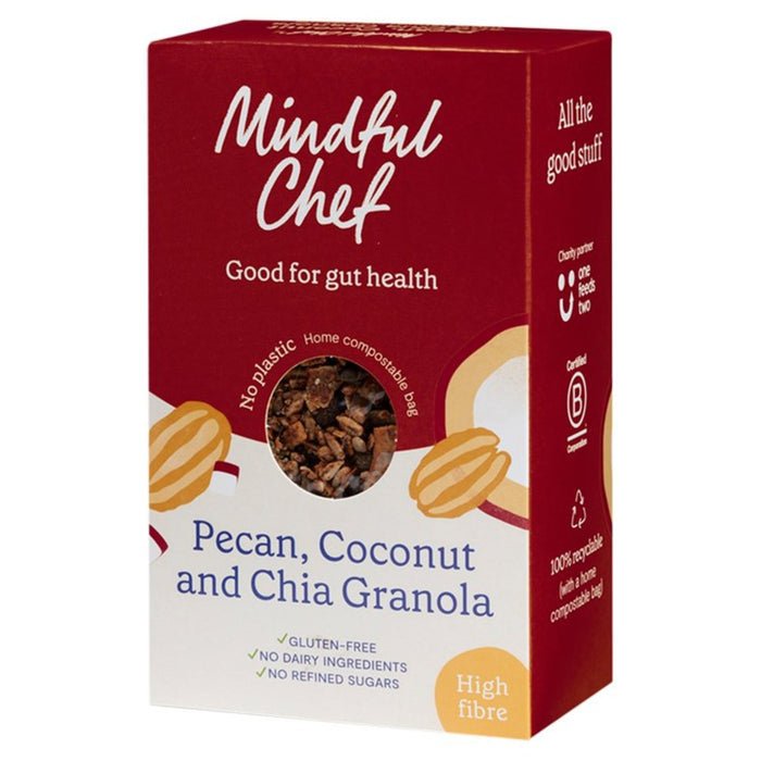 Machtkoch Pecan Coconut und Chia Granola 375g