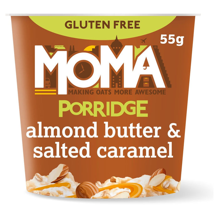 MOMA LECHA FUERA DE MANTERA DEL ALMENDA Y LA POTA CARAMELA DE CARAMELA SALIDAD 55G