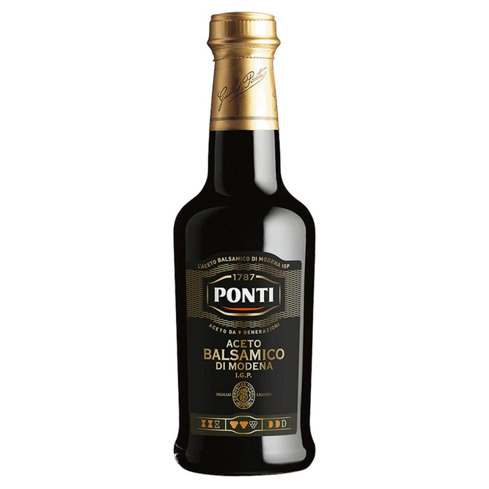 Ponti -Balsamico -Essig von Modena 12 Monate 250 ml reifen