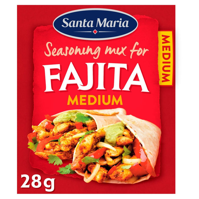 Santa Maria Medium Fajita Seasoning Mix 28G