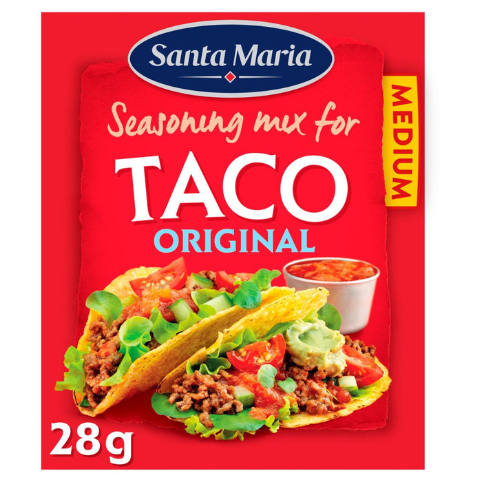 Santa Maria Taco Media condimento Mezcla 28g