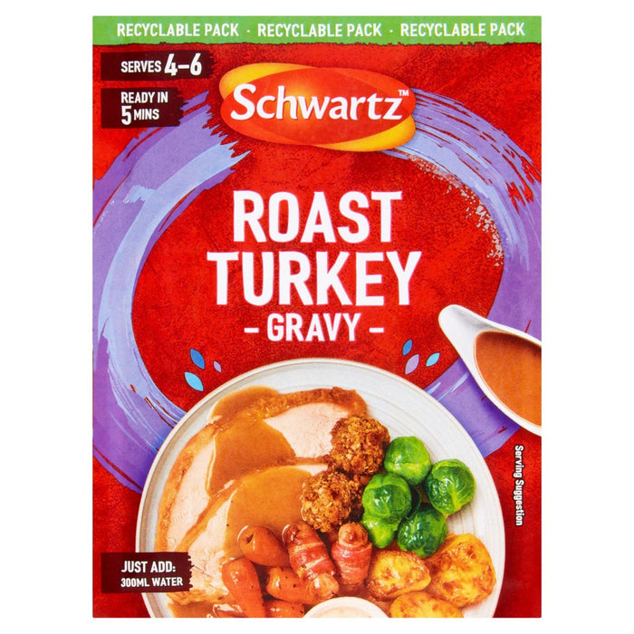 Schwartz Classic Brat Turkey Socy Mix 25g