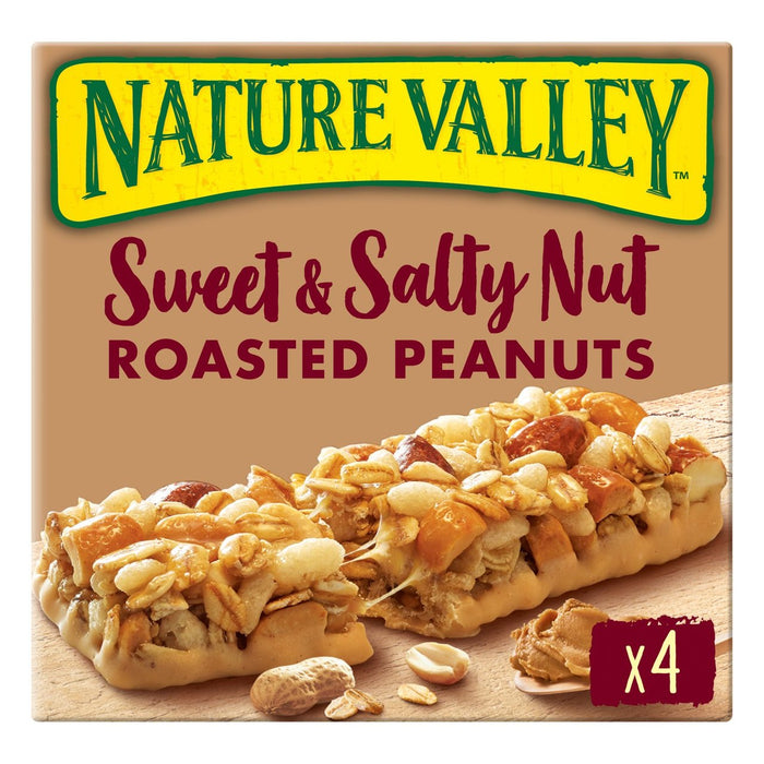 Nature Valley Sweet & Salty Nussgeröstete Erdnussstangen 4 x 30g