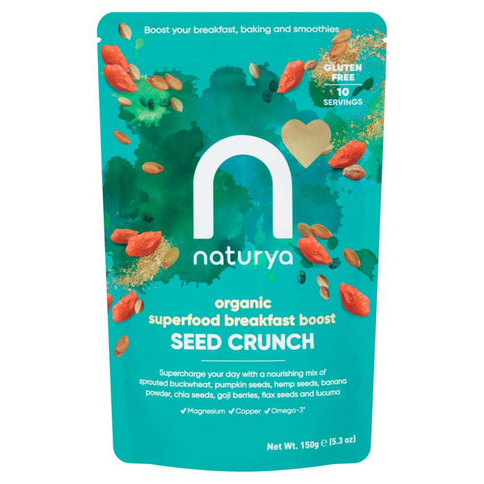 Naturya Bio -Frühstück Boost Samen Crunch 150g