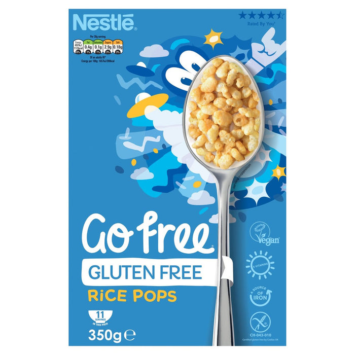 Nestlé gofree arroz pops cereal sin gluten 350g