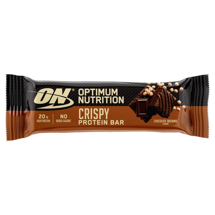 Nutrition Optimum Chocolate Brownie Crispy Protein Bar 65G