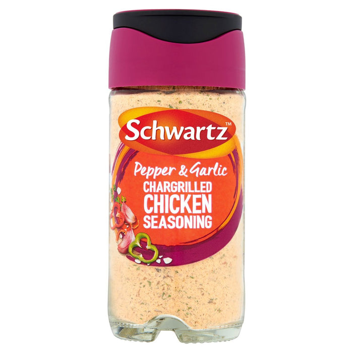 Schwartz Shake Perfect Char Granhed Chicken Sazoning Jar 51G