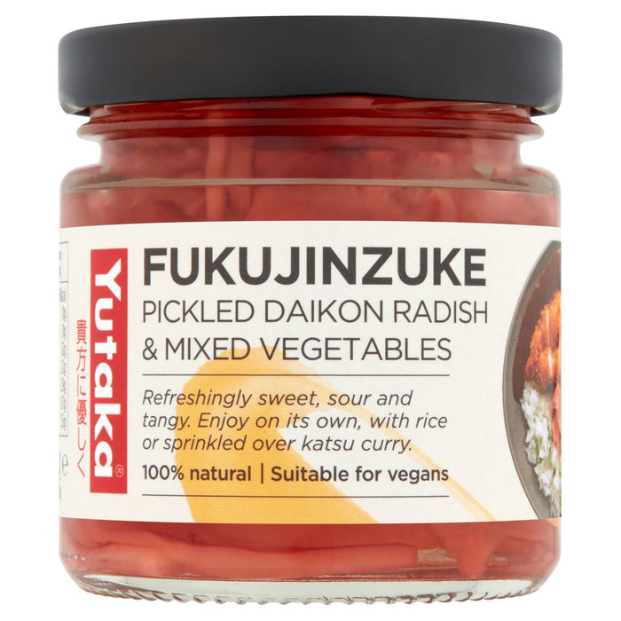 Yutaka Fukujinzuke Mixed Vegetable Japanese Pickles 110g