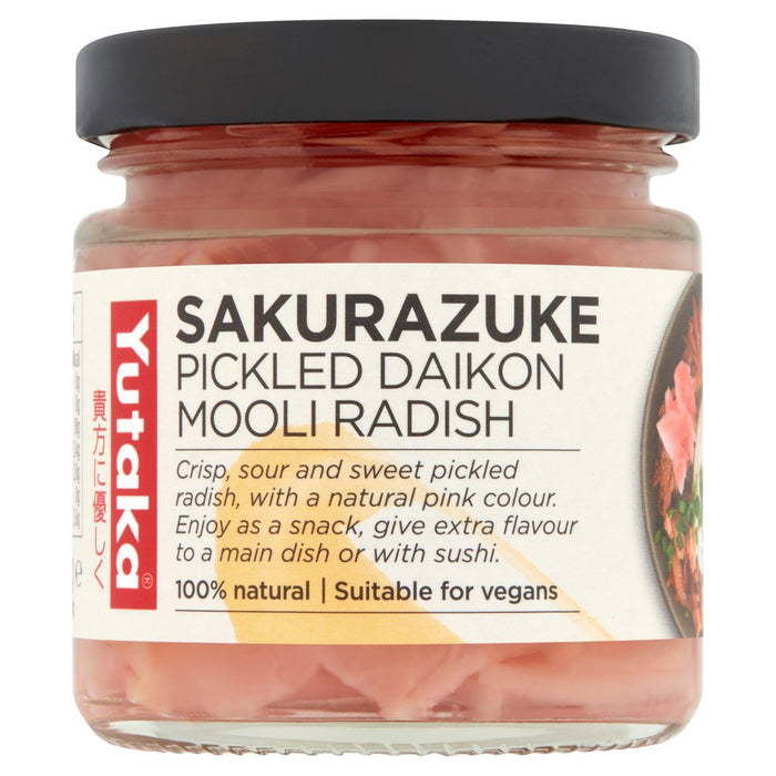 Yutaka Sakurazuke rábano rosa rosa japonés 110G