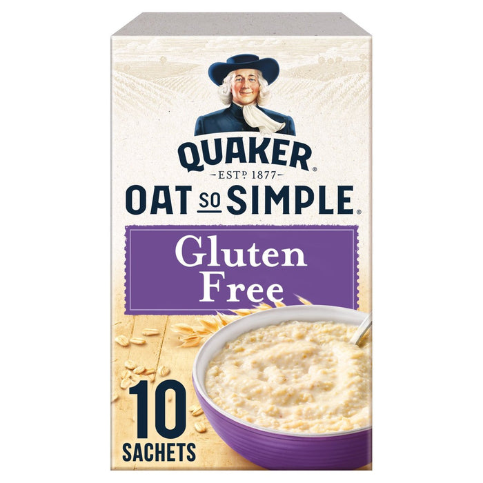 Quäker Hafer so einfach glutenfreier Originalbrei 10 x 35g