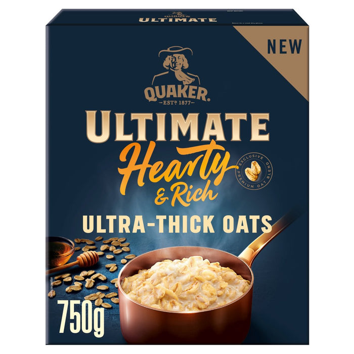 Quaker Ultimate Hearty y Rich Ultra Greated Gerna de gachas 750g