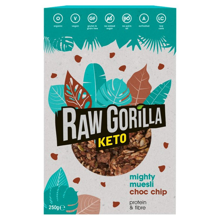 Gorille cru keto puissant muesli choco