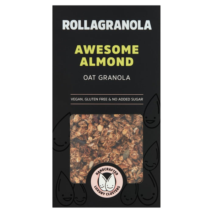 Rollagranola Awesome Mandel Hafer Müsli 400g